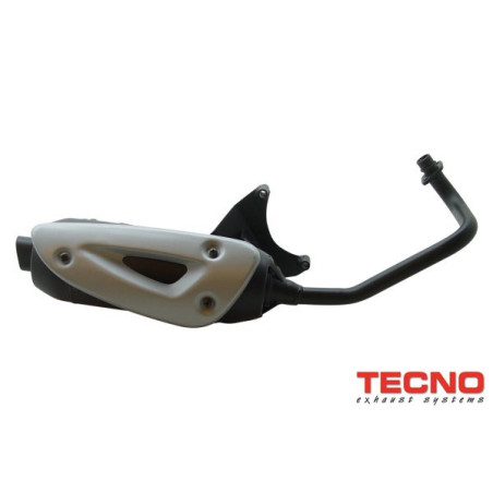 uitlaat tecno standaard model straight (made in EU) zip 4t