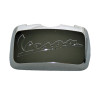cover cap Piaggio original pick up grip rear carrier chrome gts, lxv, vespa lx, vespa S 623336