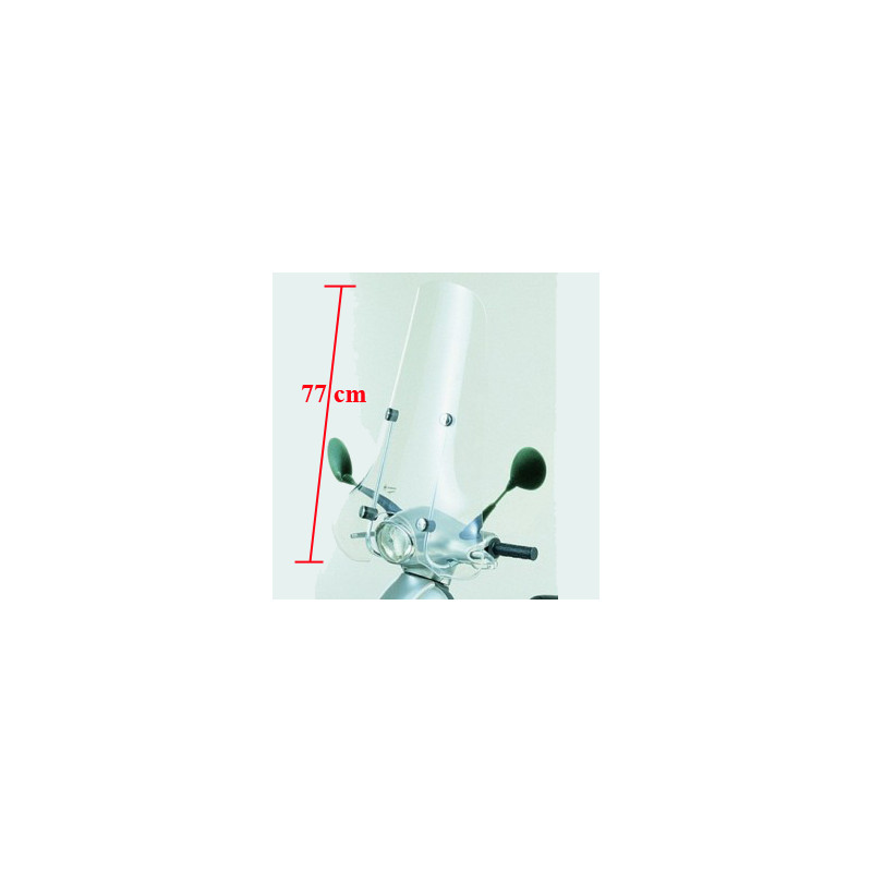 windshield Piaggio original high without fixation kit 77cm et2-et4, liberty 494594