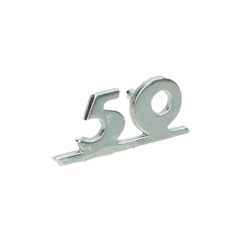 logo klik woord [50] 3.5cm aluminium vespa
