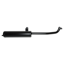 uitlaat tecno origineel model citypower 23.5mm zwart citta