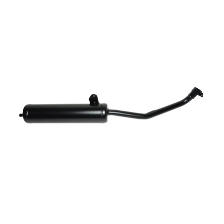 uitlaat tecno origineel model 45km (made in EU) 22mm zwart ciao mix