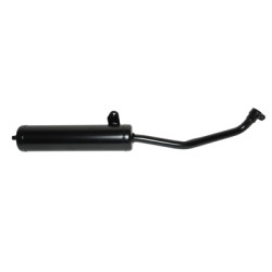exhaust Tecno original model 25km (made in EU) 23.5mm black ciao mix
