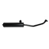 exhaust Tecno original model 25km (made in EU) 23.5mm black ciao mix