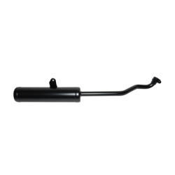 uitlaat origineel model 25km (made in EU) 23.5mm zwart si mix