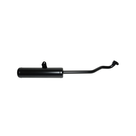 exhaust original model 25km (made in EU) 23.5mm black si mix