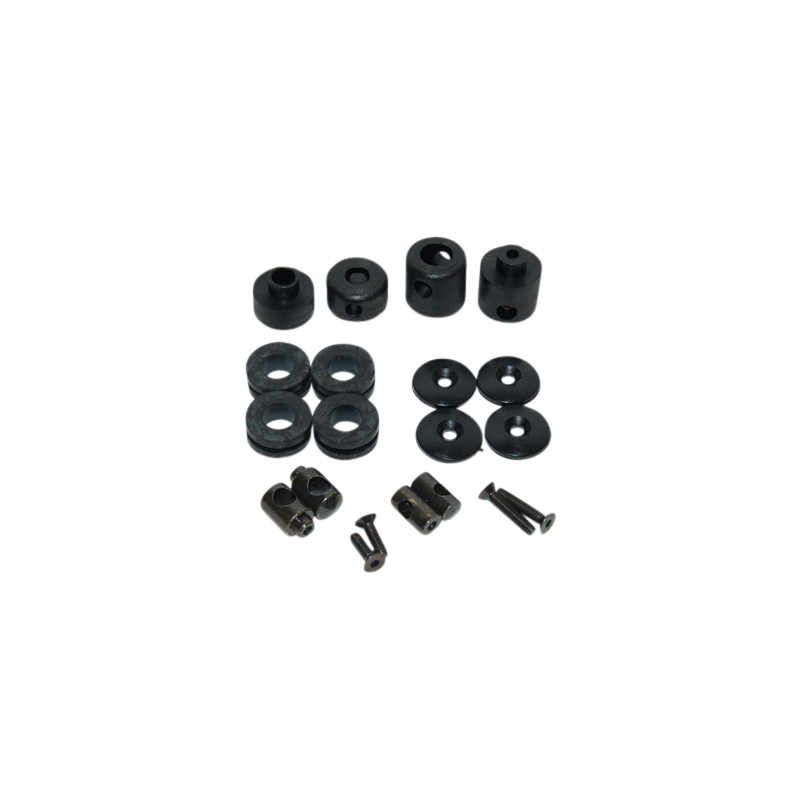 windscherm Piaggio origineel dop set zwart zip2000, et2-et4, vespa lx, vespa S 445809
