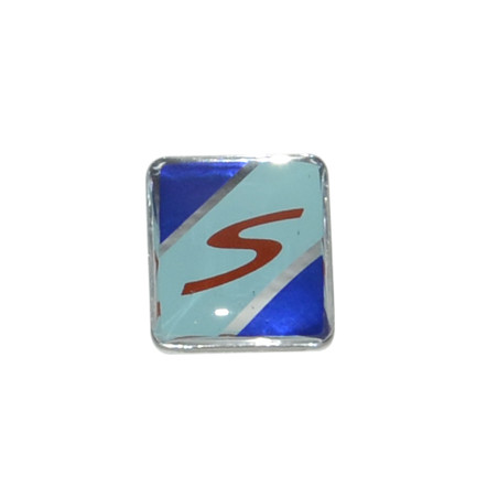 embleem Piaggio origineel voorspatbord sierstuk siervin gts 125-150, gts 250cc, gts 300, gts super 300cc, vespa S 654821