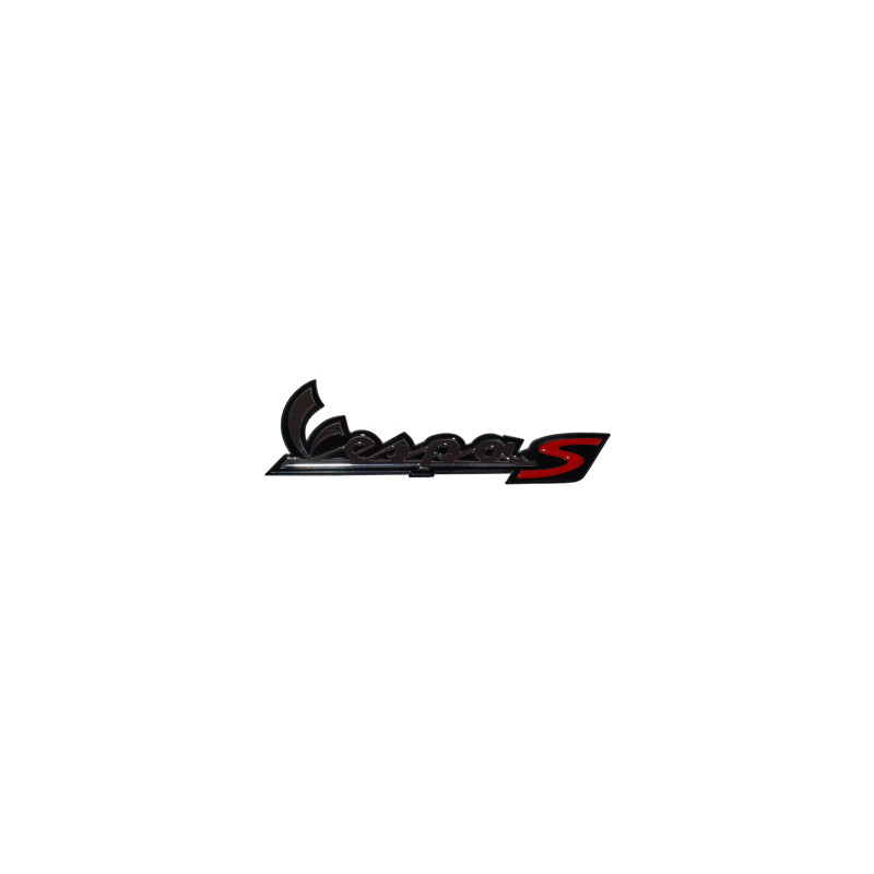emblem Piaggio original word [vespa S] rear vespa S 673278
