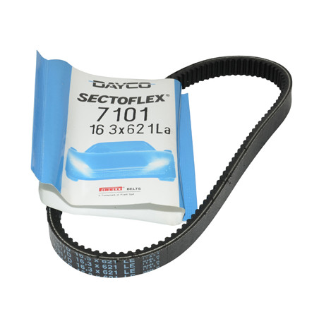 V-belt Dayco/pirelli 621x16.3 10inch pk50 7101