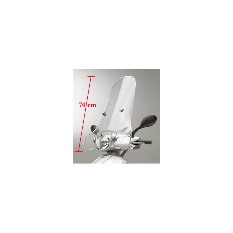 windshield Piaggio original with mounting set high clear fly, fly rst 622846