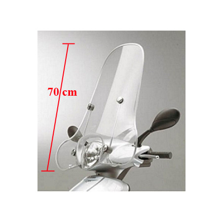 windscherm Piaggio origineel met bevestigingsset hoog helder fly, fly rst 622846
