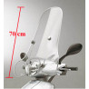 windshield Piaggio original with mounting set high clear fly, fly rst 622846