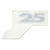 emblem Piaggio original word [25] left/right rear zip 4t 576745