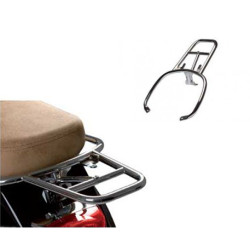 rear carrier Piaggio original top case fixed chrome vespa lx, vespa S 657083