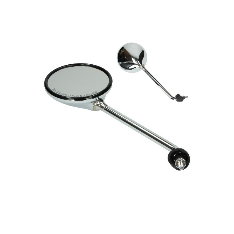 spiegel Piaggio origineel links chroom liberty cm020401