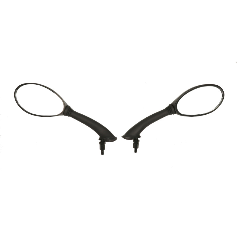 spiegelset DMP Piaggio zwart fly