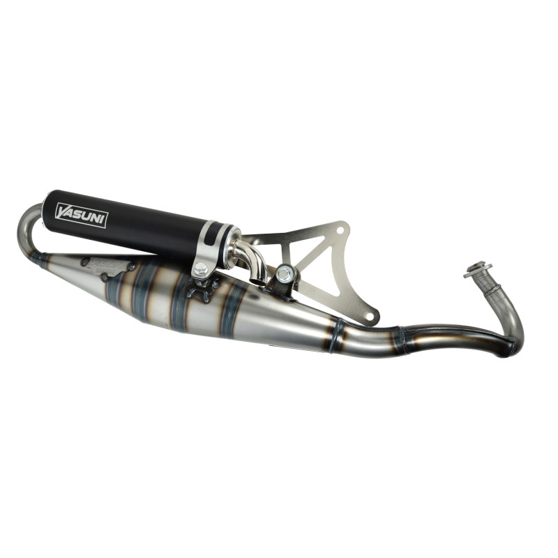 uitlaat yasuni yasuni-Z zwart sco piaggio 2t tub418b
