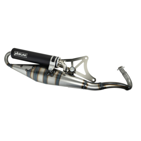 uitlaat yasuni yasuni-Z zwart sco piaggio 2t tub418b