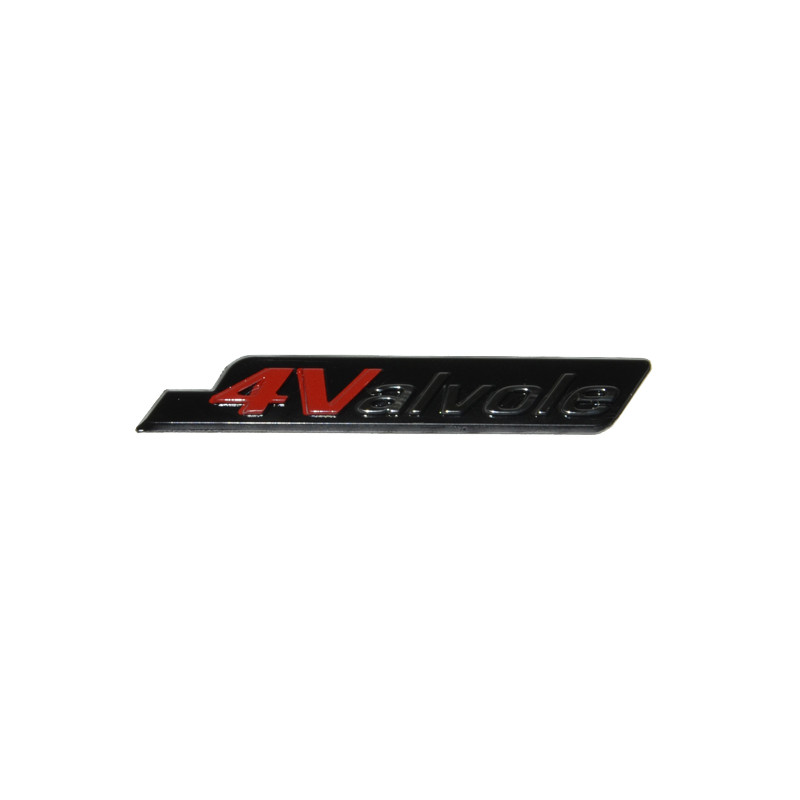 emblem Piaggio original word [4valvole] 4v right rear smoke vespa S 673281