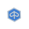 embleem Piaggio origineel logo voorscherm euro-2 fly rst, typhoon, zip, zip 100 655368