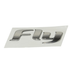 emblem Piaggio original word [fly] chrome fly new 2012 675137
