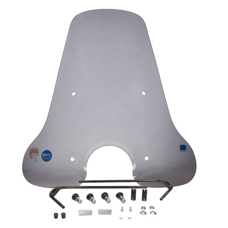 windscherm Regia met bevestigingsset hoog (made in EU) smoke vespa lx