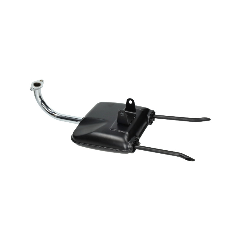 exhaust (jar) 20mm black/chrome puch vs, ms50, mv50, puch