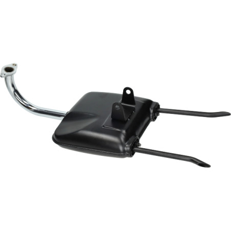 exhaust (jar) 20mm black/chrome puch vs, ms50, mv50, puch