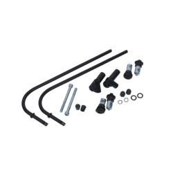 windshield Regia fixation kit (made in EU) (for 41584+42123) black piaggio, zip2000