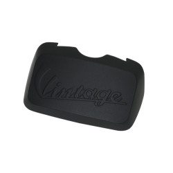 cover cap rear carrier pick up grip black matt lxv, vespa lx, vespa S