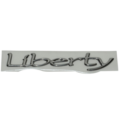 emblem Piaggio original chrome liberty 4t rst 656739