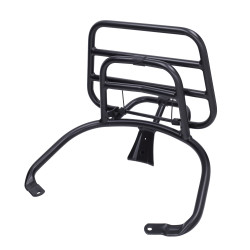 rear carrier Regia foldable original model EU black matt vespa, Primavera, sprint