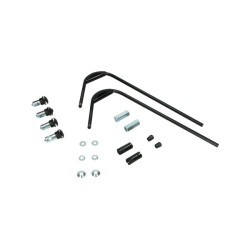 windscherm Regia bevestigingset (made in EU) zwart vespa lx, vespa S