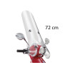 windscherm Piaggio origineel met bevestigingsset hoog 72cm helder sprint 1b001114
