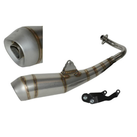 exhaust Jamarcol stainless steel blaster w/o painting sco piaggio 2t, zip 2t blast