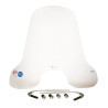 windshield Regia with mounting set high (made in EU) mod. orig 70cm clear sprint