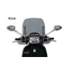 windshield Malossi with mounting set 43cm smoke sprint 4516342