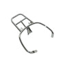 achterdrager topkoffer originele kwaliteit chroom vespa, primavera, sprint