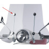 windscherm Regia ring (made in EU) Piaggio 32mm chroom