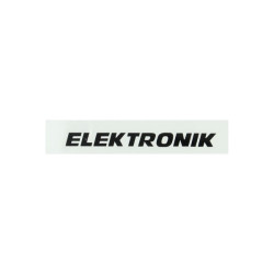 sticker (elektronik) black/white
