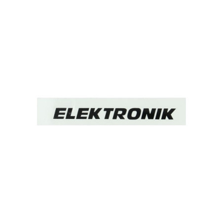 sticker (elektronik) black/white
