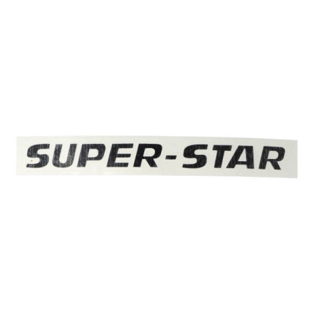 sticker Kreidler (super-star) zwart/wit