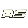 sticker wit/zwart kreidler rs