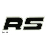 sticker zwart/wit kreidler rs