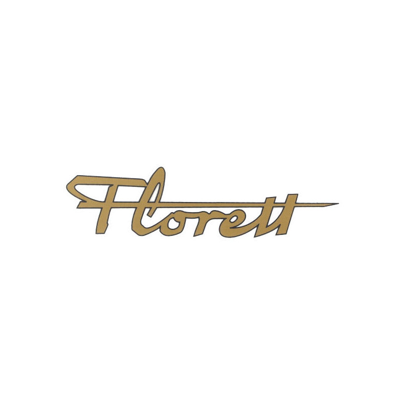 sticker kreidler gold florett