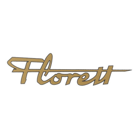 sticker kreidler gold florett