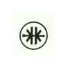 sticker round logo black/white kreidler