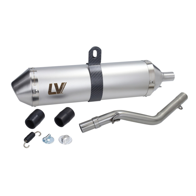 uitlaat Leovince x-fight aluminium sherco factory, sherco factory SE, sherco SE-R, sherco SM-R, sherco 17010