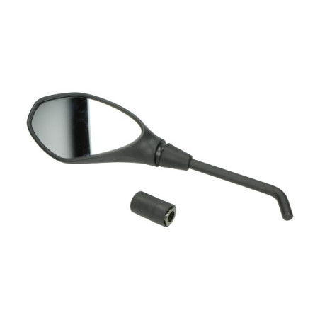 spiegel Piaggio origineel links zwart gilera smt/r , senda sm, aprilia rx50, sx 894116